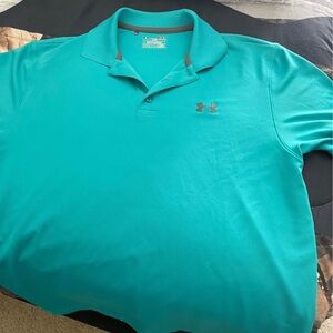 Under Armour Men's Aqua Polo Shirt